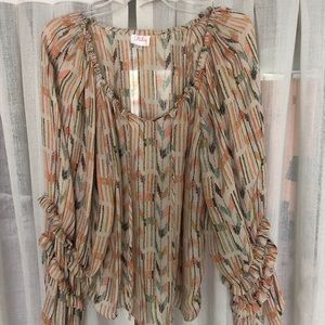 Parker Patterned Blouse